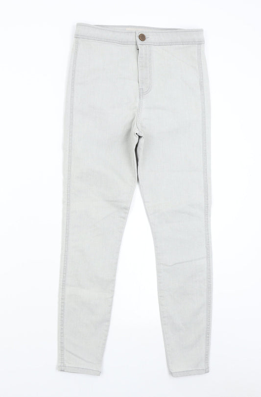 ASOS Womens Grey   Skinny Jeans Size 30 L30 in