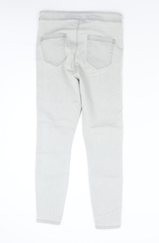 ASOS Womens Grey   Skinny Jeans Size 30 L30 in