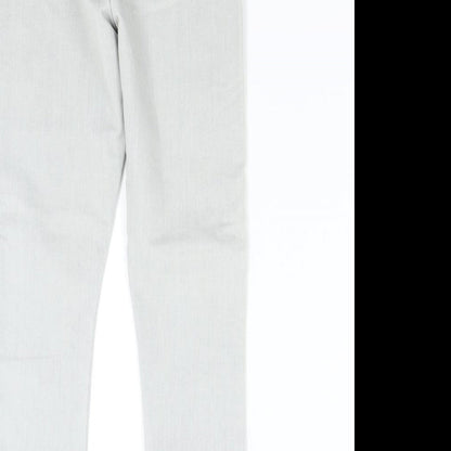 ASOS Womens Grey   Skinny Jeans Size 30 L30 in
