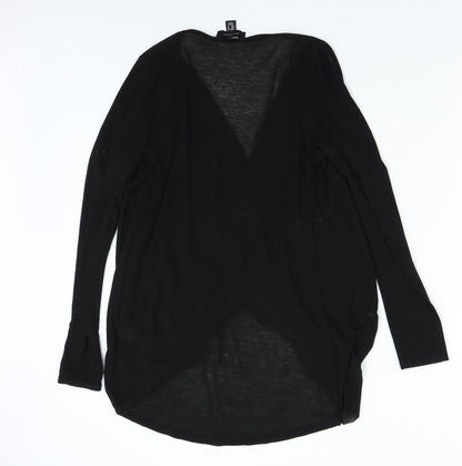 Primark Womens Black  Knit Pullover Jumper Size 10