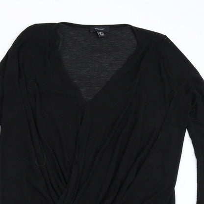 Primark Womens Black  Knit Pullover Jumper Size 10