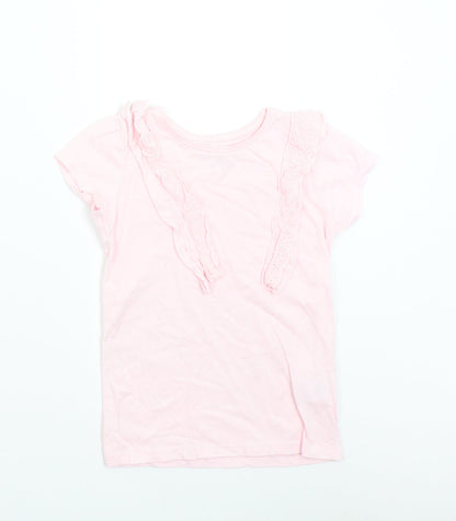 Primark Girls Pink   Basic T-Shirt Size 7-8 Years