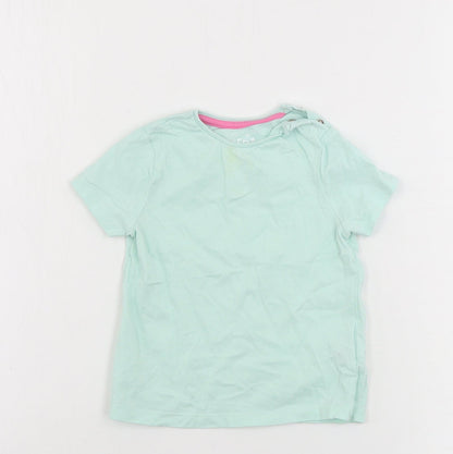 F&F  Girls Green   Basic T-Shirt Size 9-12 Months