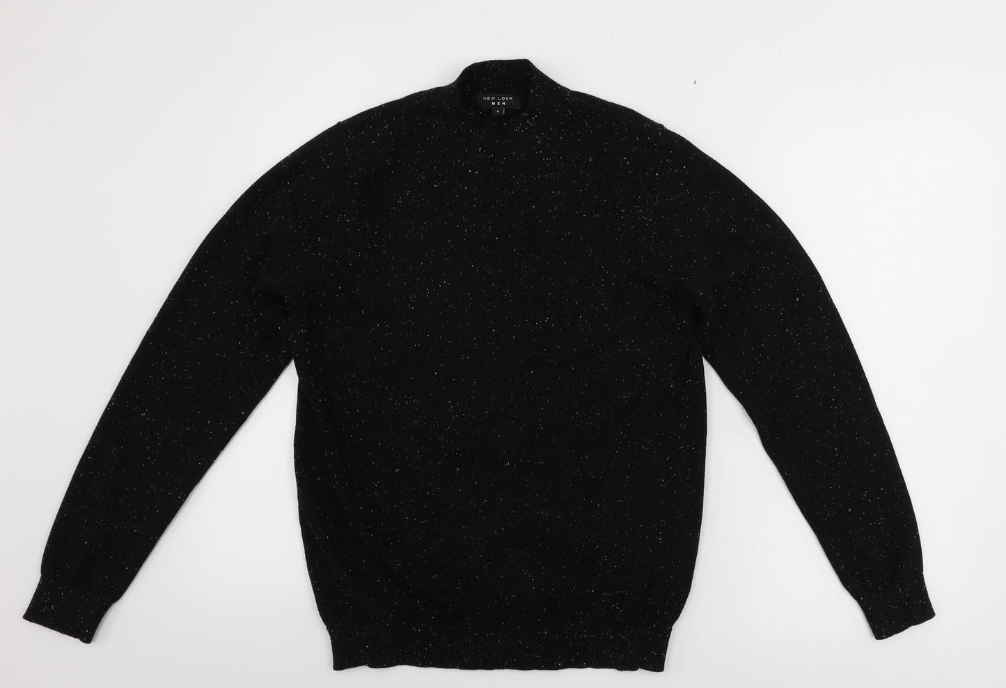 New Look  Mens Black   Pullover Jumper Size M