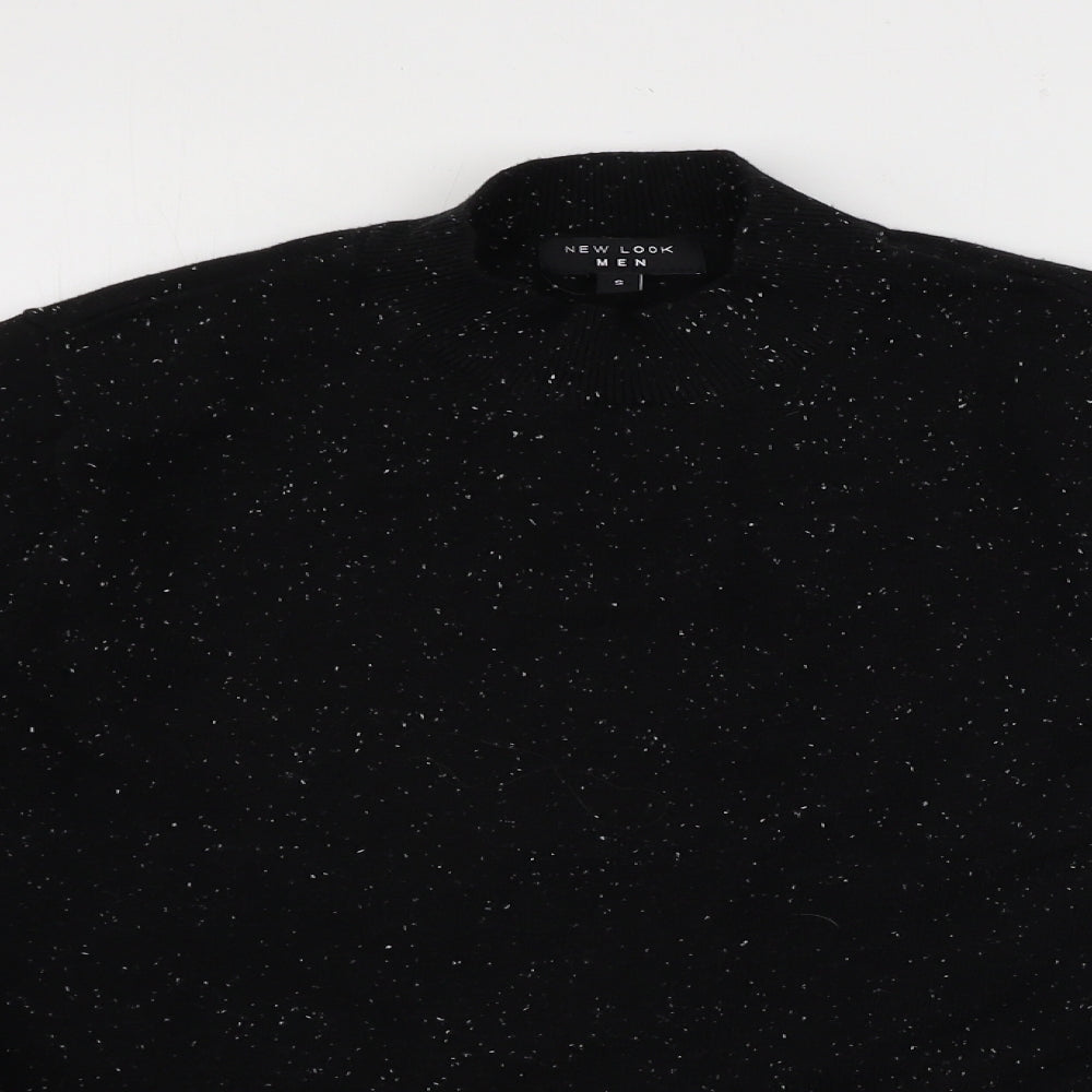 New Look  Mens Black   Pullover Jumper Size M