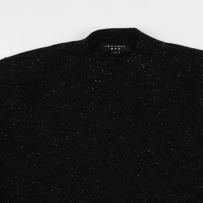 New Look  Mens Black   Pullover Jumper Size M