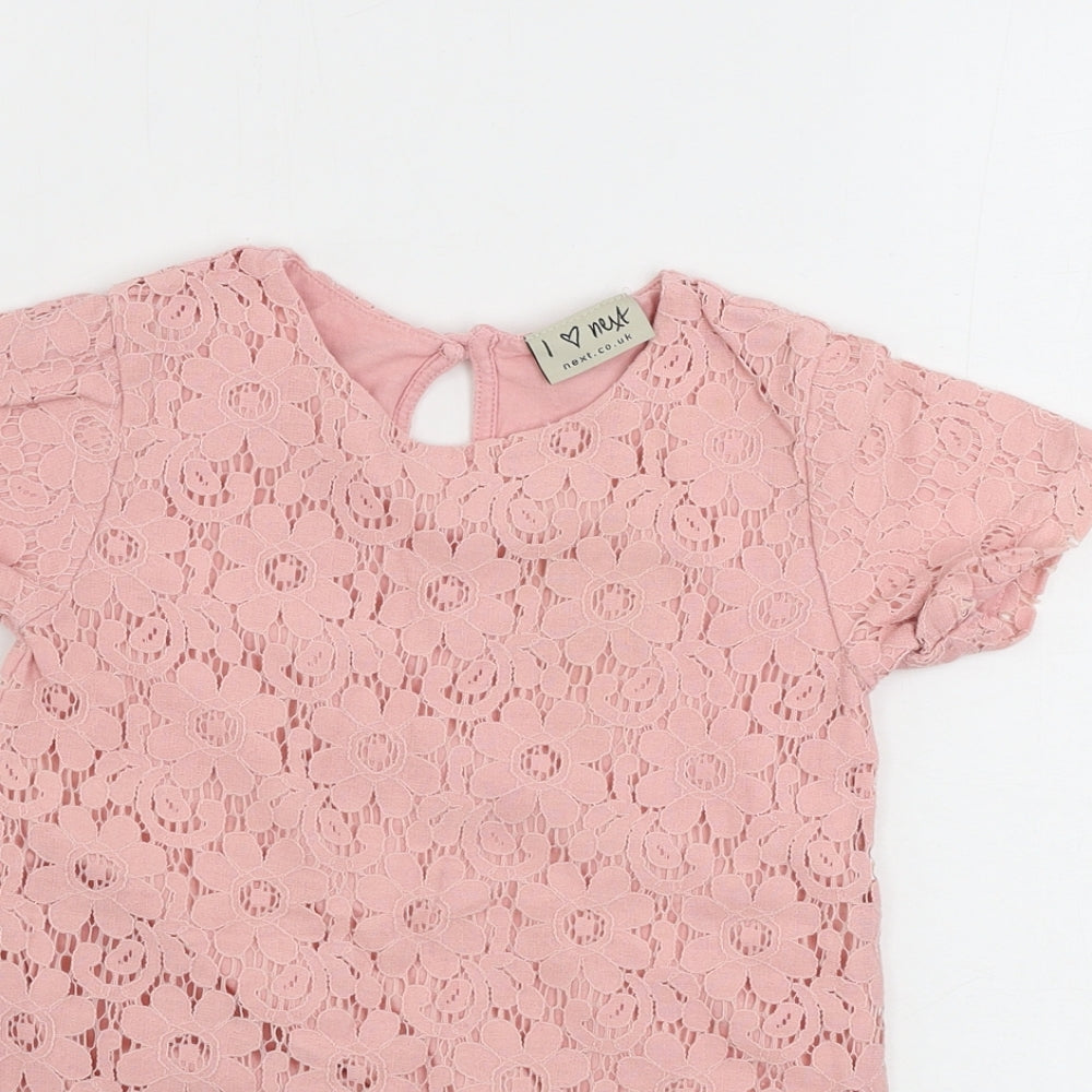 NEXT  Girls Pink   A-Line  Size 12-18 Months