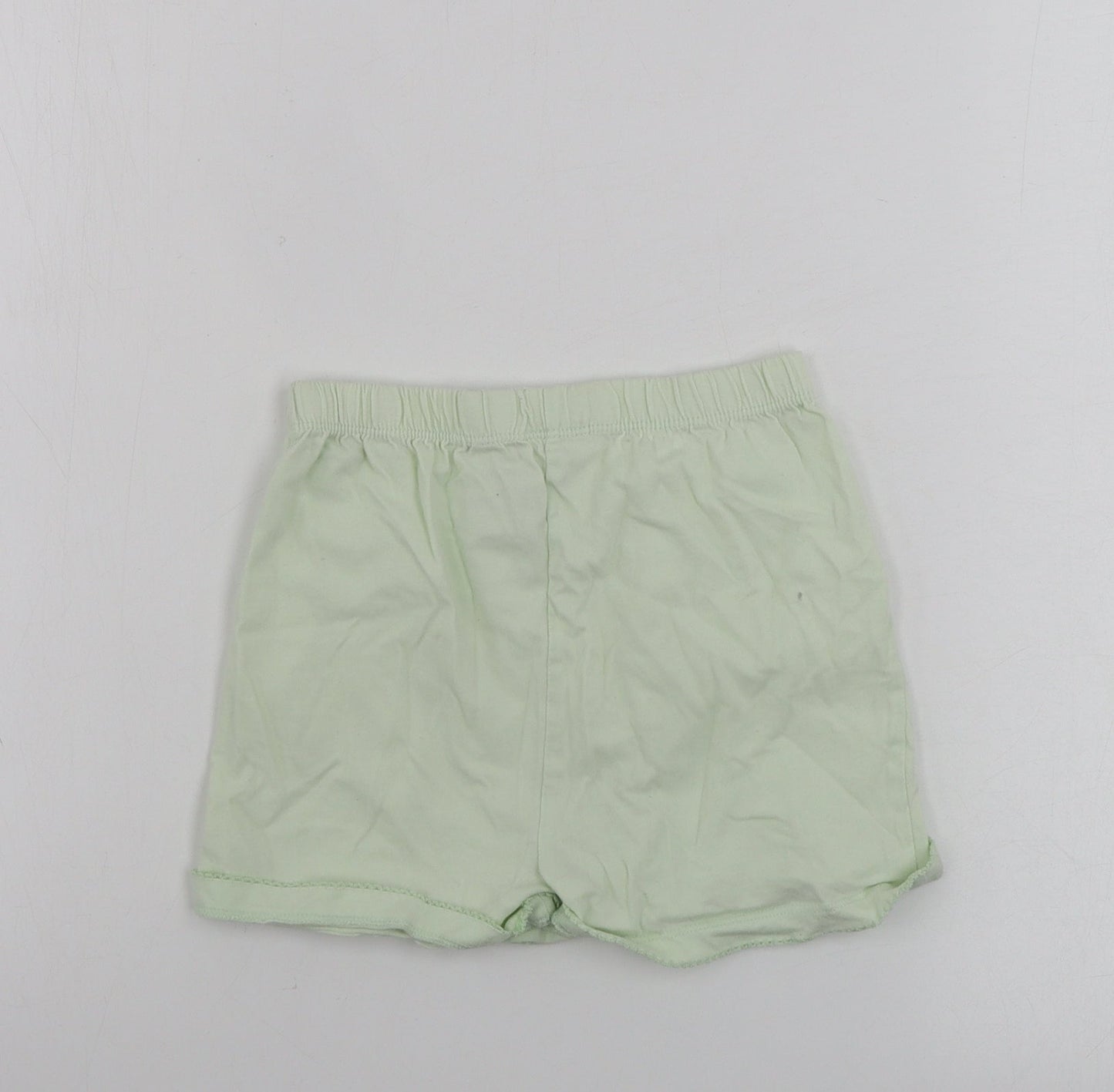 TU Girls Green   Sweat Shorts Size 5-6 Years