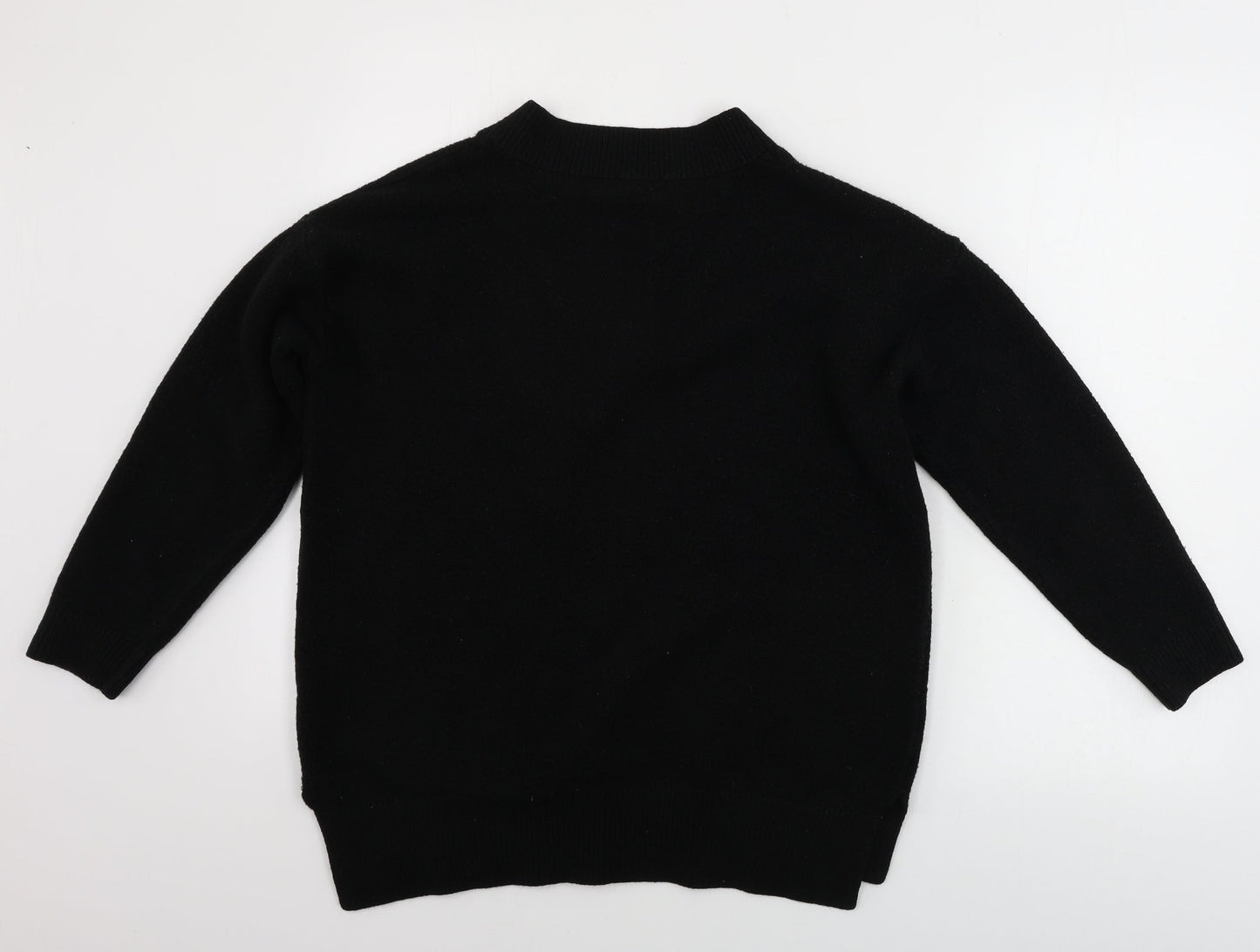Womens UK Size M New Look Black Pullover Jumper