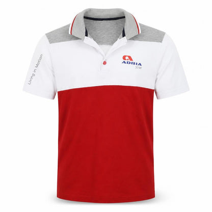 Mens UK Size S ADRIA Polyester Polo Shirt