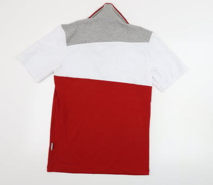 ADRIA Mens Red    Polo Size S