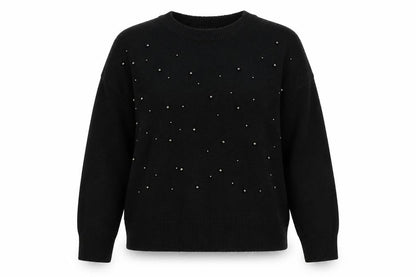 Womens UK Size M New Look Black Pullover Jumper