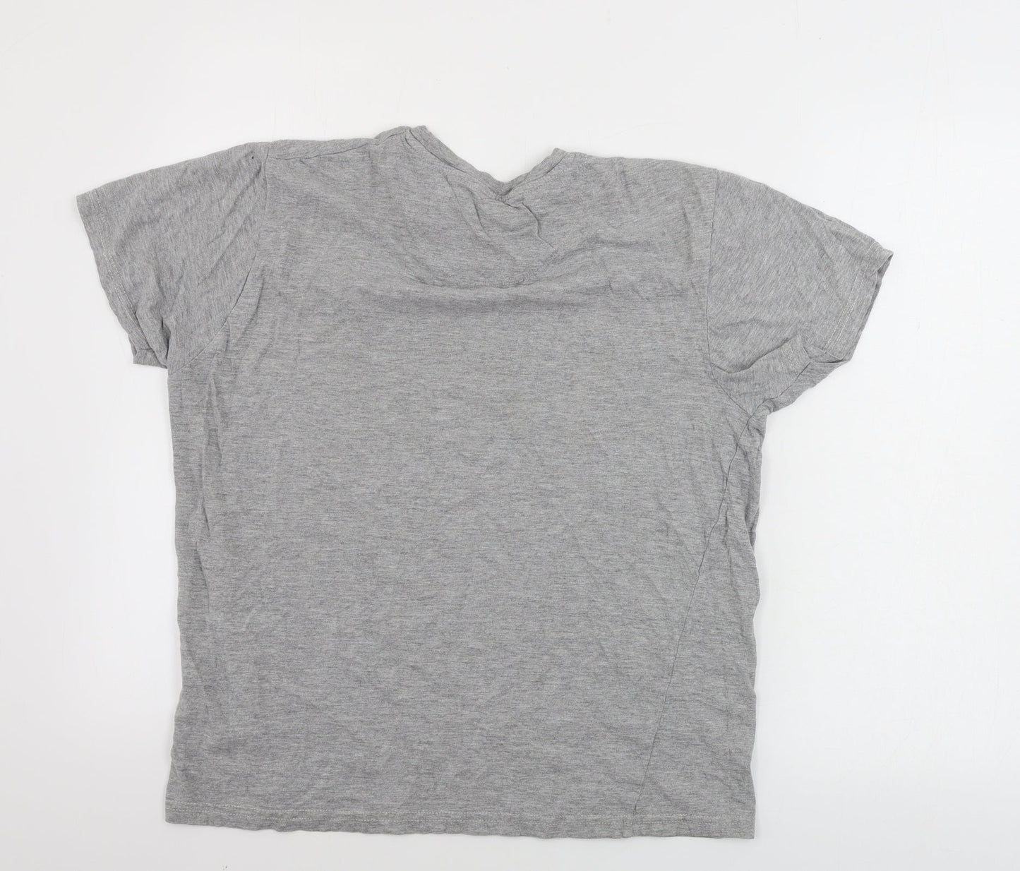 Mens UK Size M Brave Soul Grey  T-Shirt