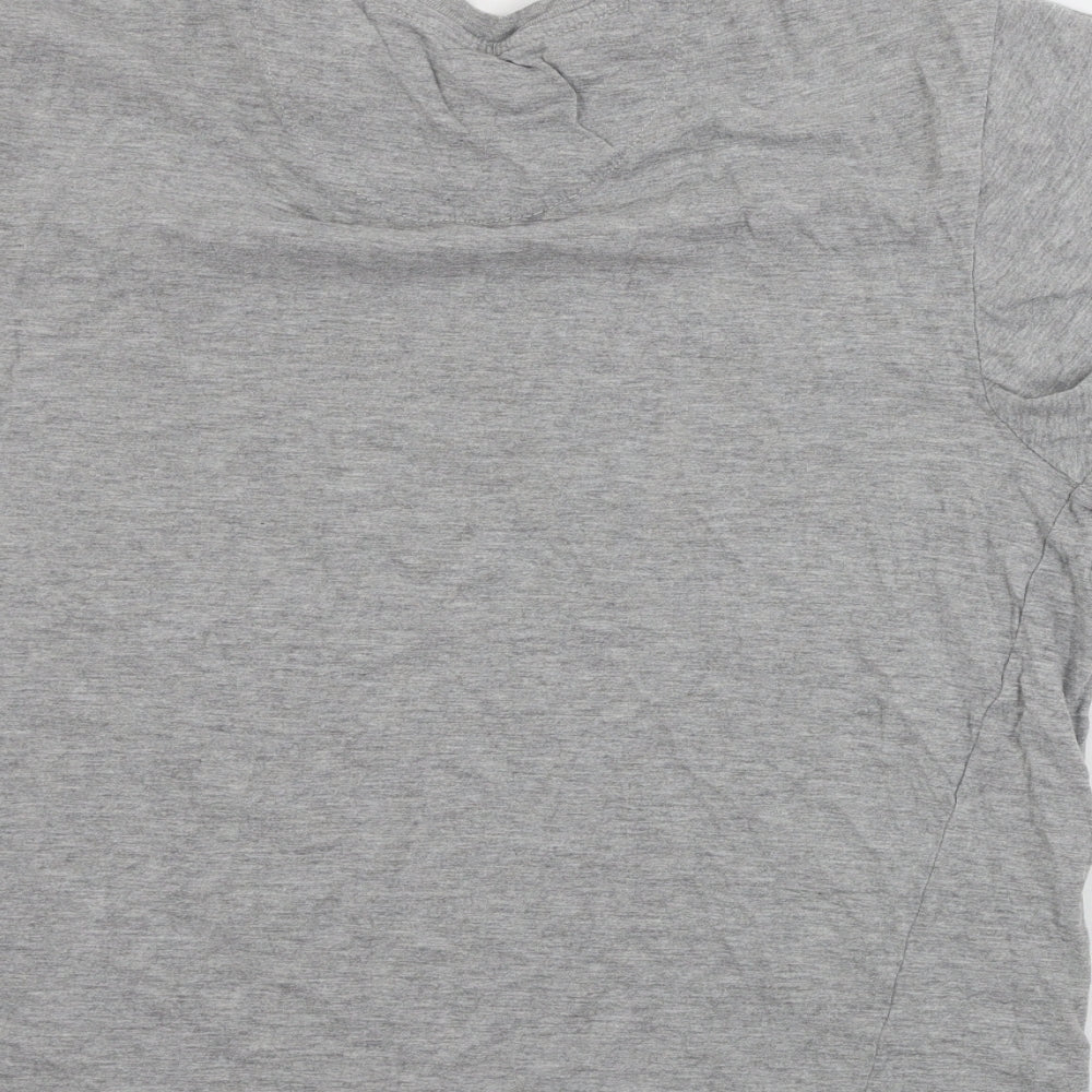 Mens UK Size M Brave Soul Grey  T-Shirt