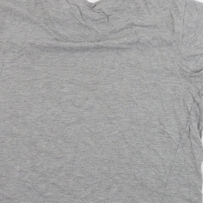 Mens UK Size M Brave Soul Grey  T-Shirt