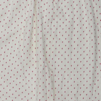 Womens UK Size L Marks and Spencer Regular Fit  Ivory Trousers