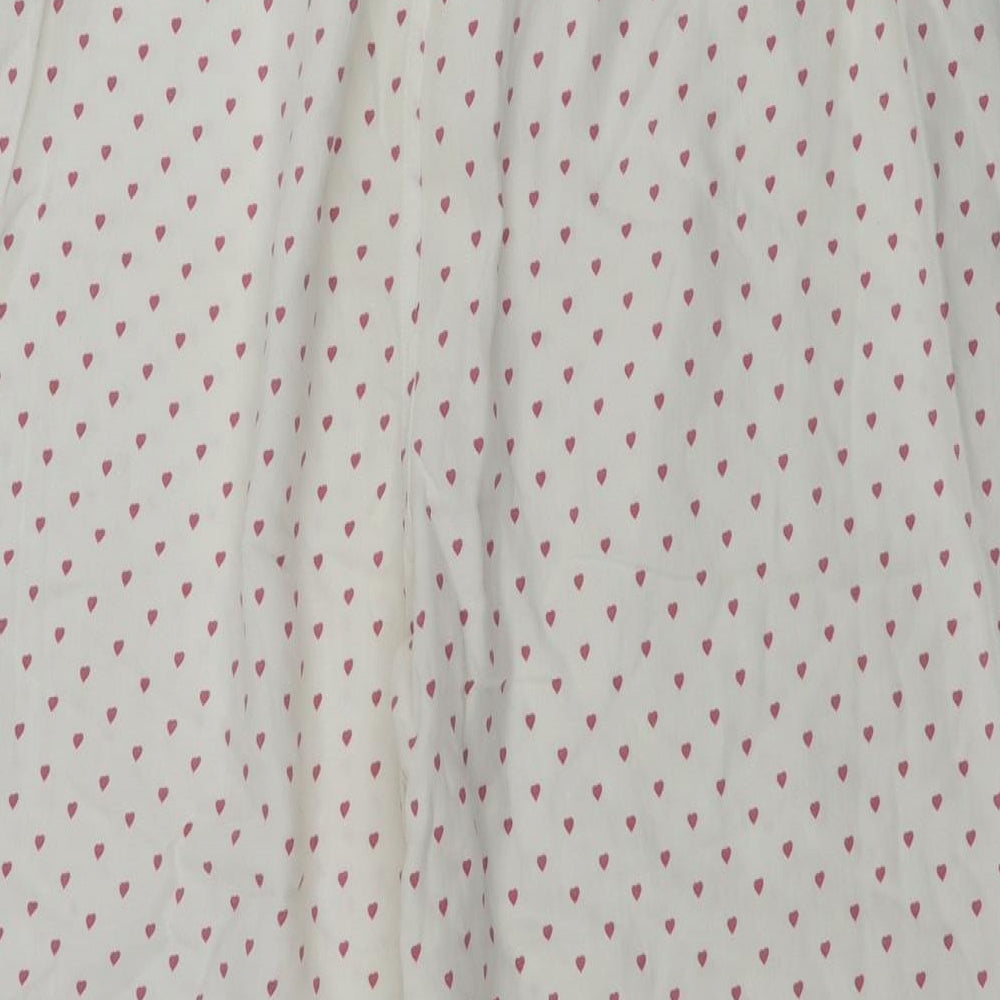 Womens UK Size L Marks and Spencer Regular Fit  Ivory Trousers