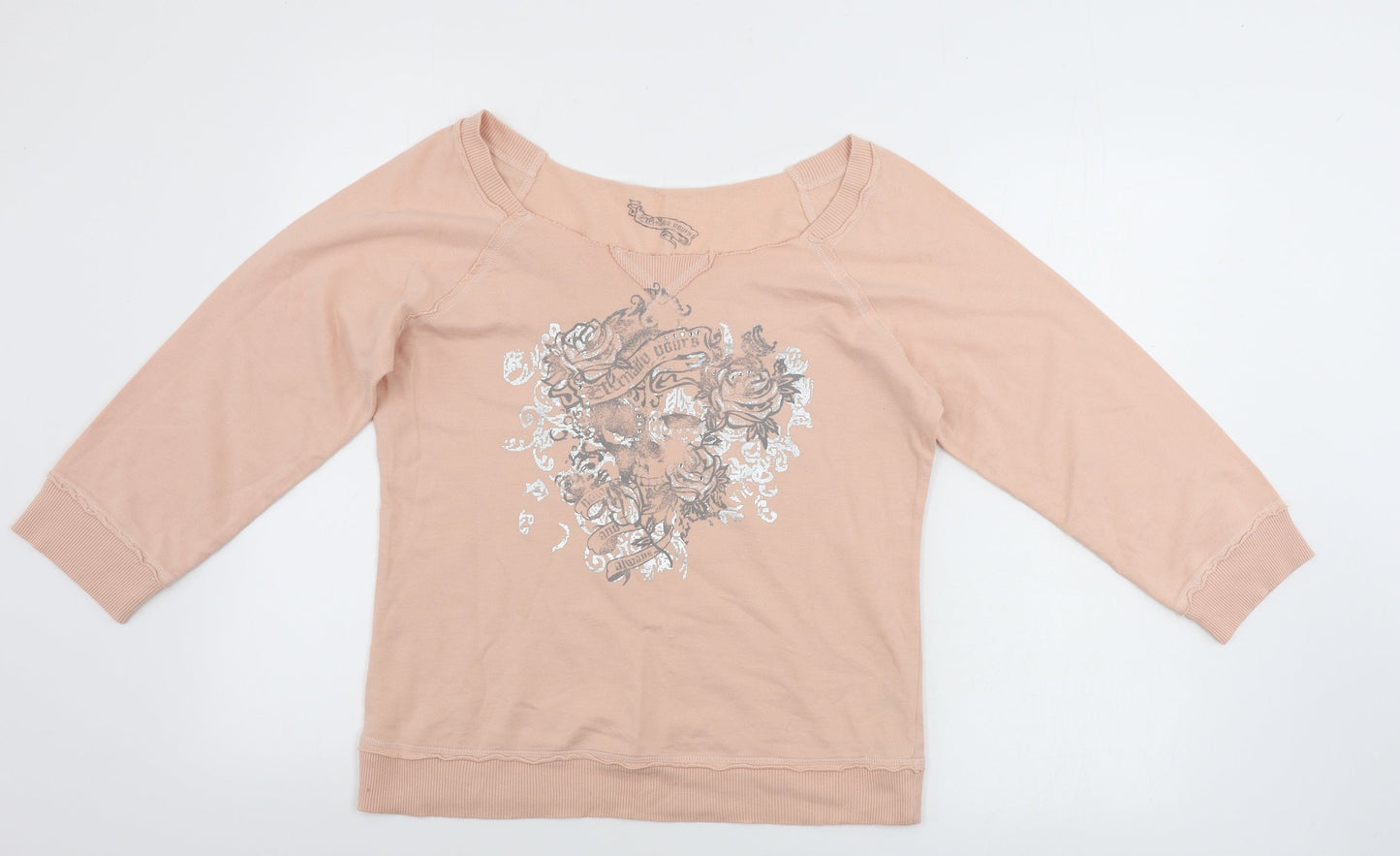 Womens UK Size 12 Marks and Spencer Pink Pullover Jumper