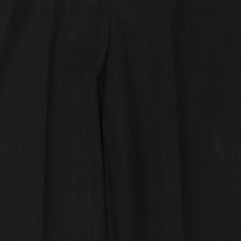 Womens UK Size 12 Marks and Spencer Regular Fit  Black Trousers