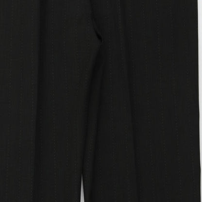 Womens UK Size 12 Marks and Spencer Regular Fit  Black Trousers