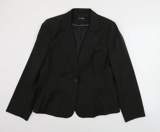 George Womens Grey   Jacket Blazer Size 18