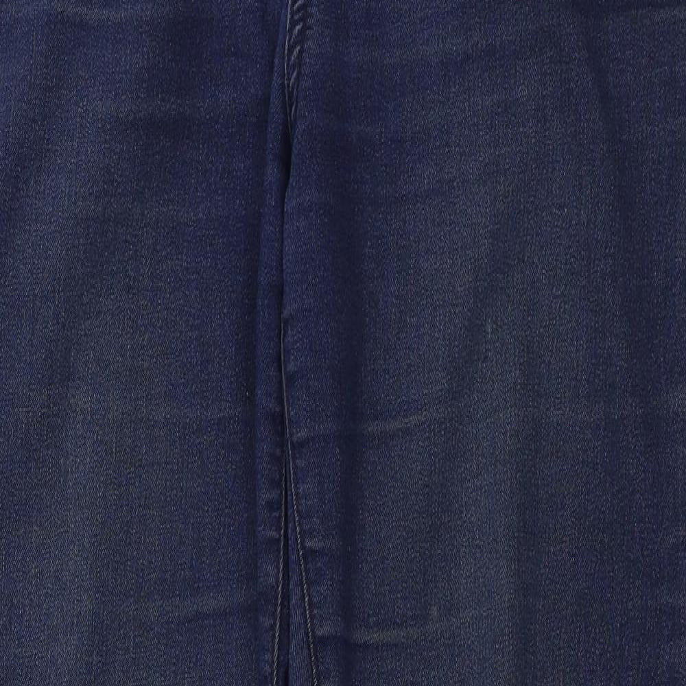 Womens UK Size 10 YESYES Regular Fit Skinny Blue Jeans