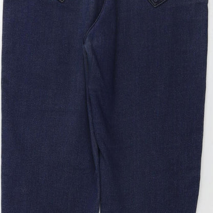 Womens UK Size 10 YESYES Regular Fit Skinny Blue Jeans