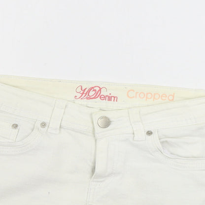 Womens UK Size 10 Preworn Regular Fit Cut-Off Shorts