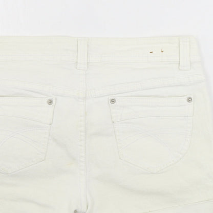 Womens UK Size 10 Preworn Regular Fit Cut-Off Shorts