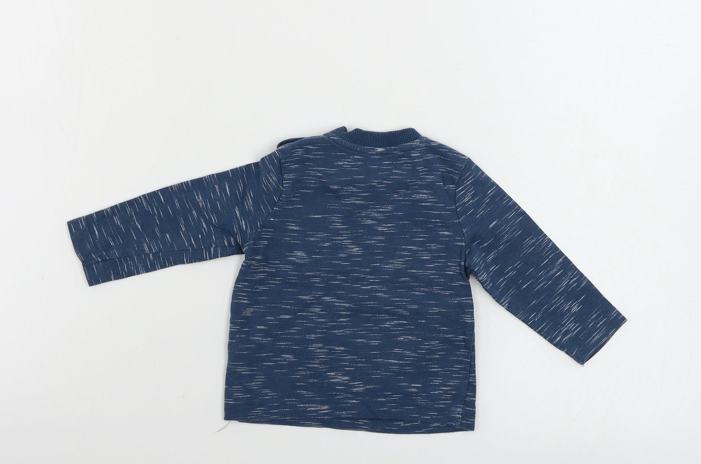 Nutmeg  Boys Blue   Basic T-Shirt Size 3-6 Months
