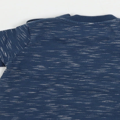Nutmeg  Boys Blue   Basic T-Shirt Size 3-6 Months