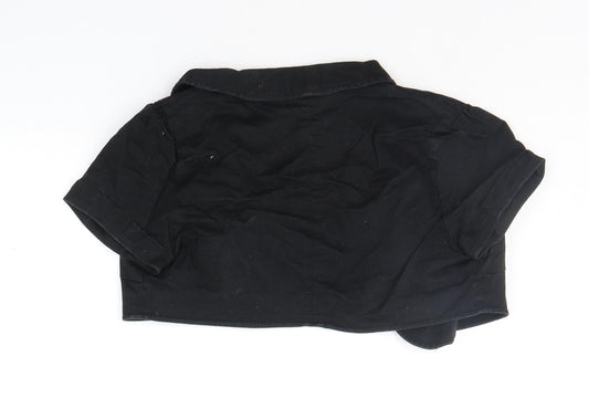 Womens UK Size 8 Divided Black Jacket