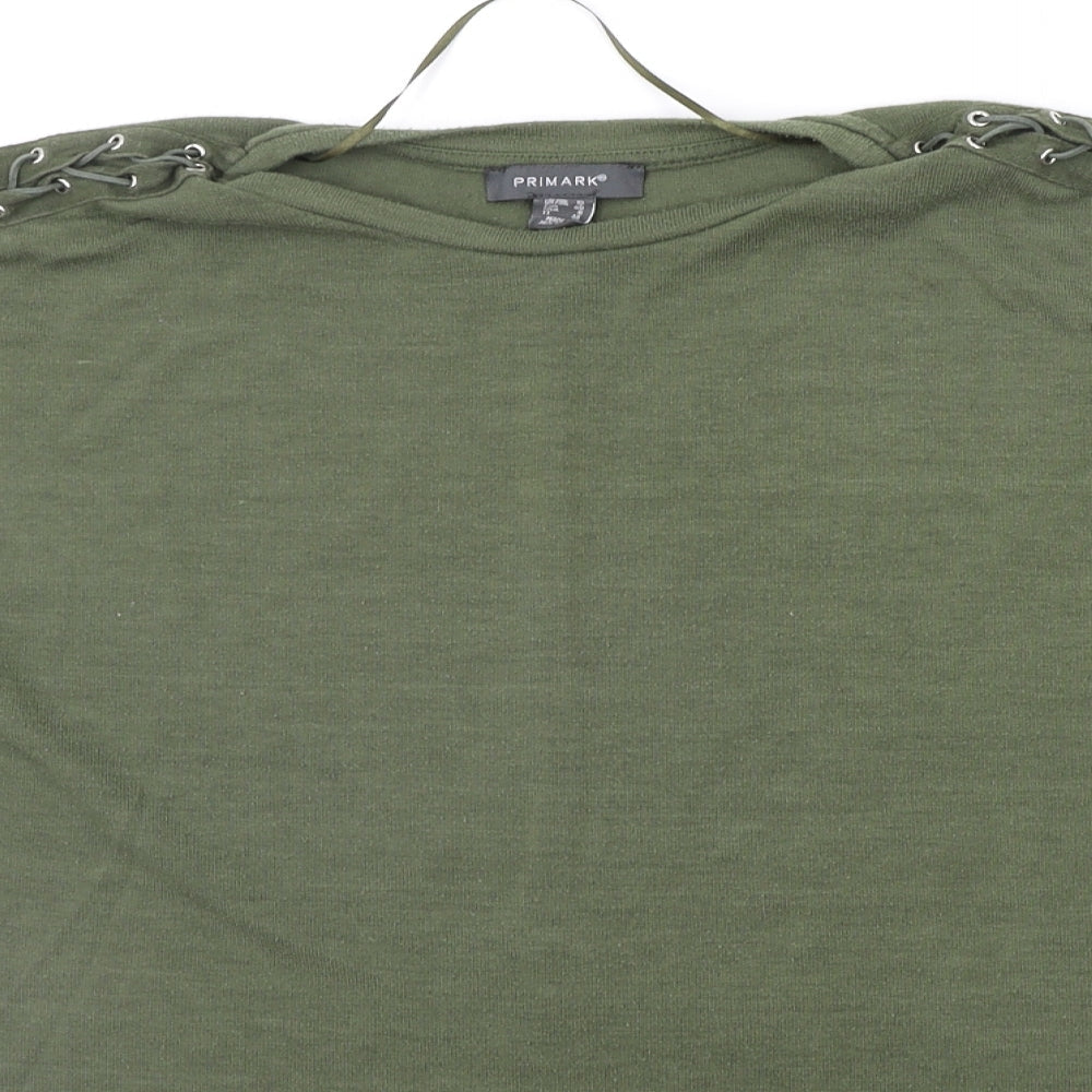 Primark Womens Green   Pullover Jumper Size 12