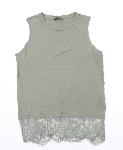 Primark Womens Green   Basic Tank Size 12
