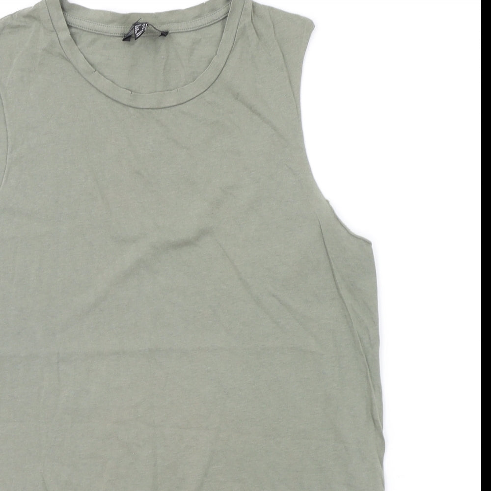 Primark Womens Green   Basic Tank Size 12