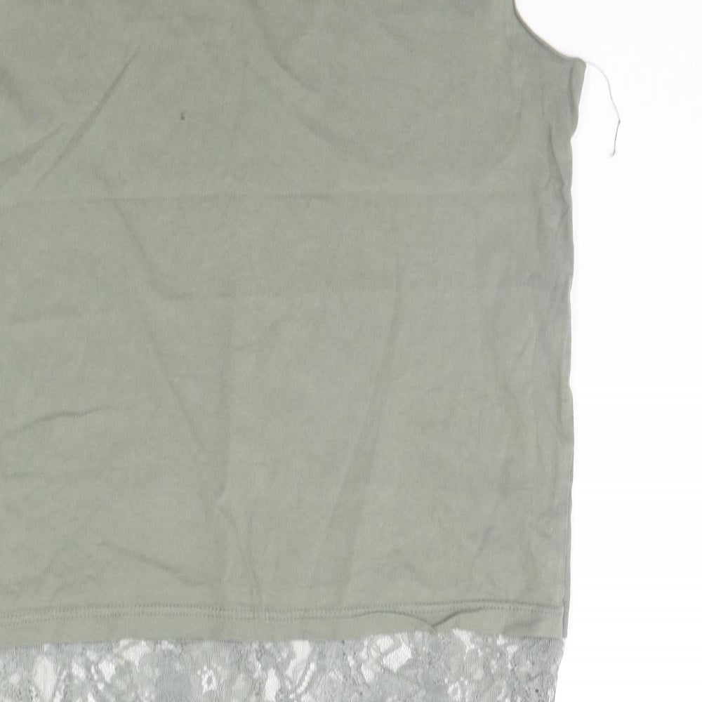 Primark Womens Green   Basic Tank Size 12