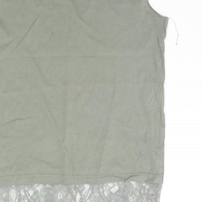 Primark Womens Green   Basic Tank Size 12