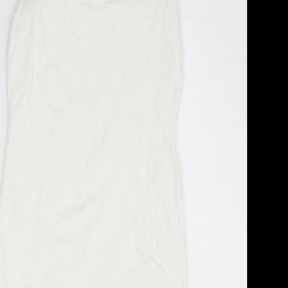 New Look Womens White   A-Line  Size 8