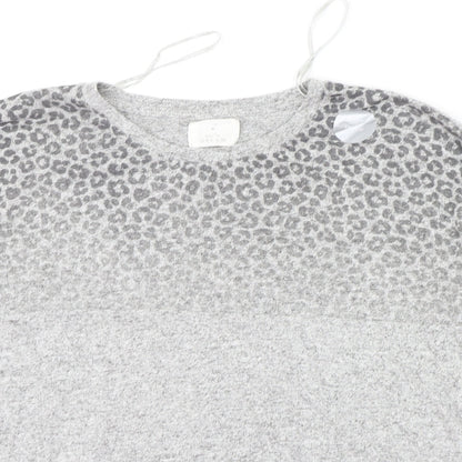 Womens UK Size S Matalan Grey Pullover Jumper