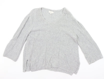 Womens UK Size S Monsoon Grey Pullover Jumper