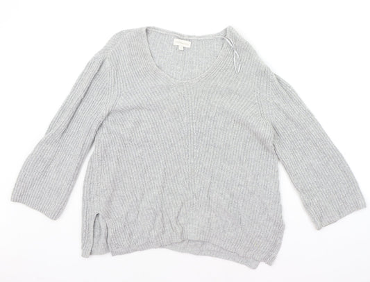 Womens UK Size S Monsoon Grey Pullover Jumper