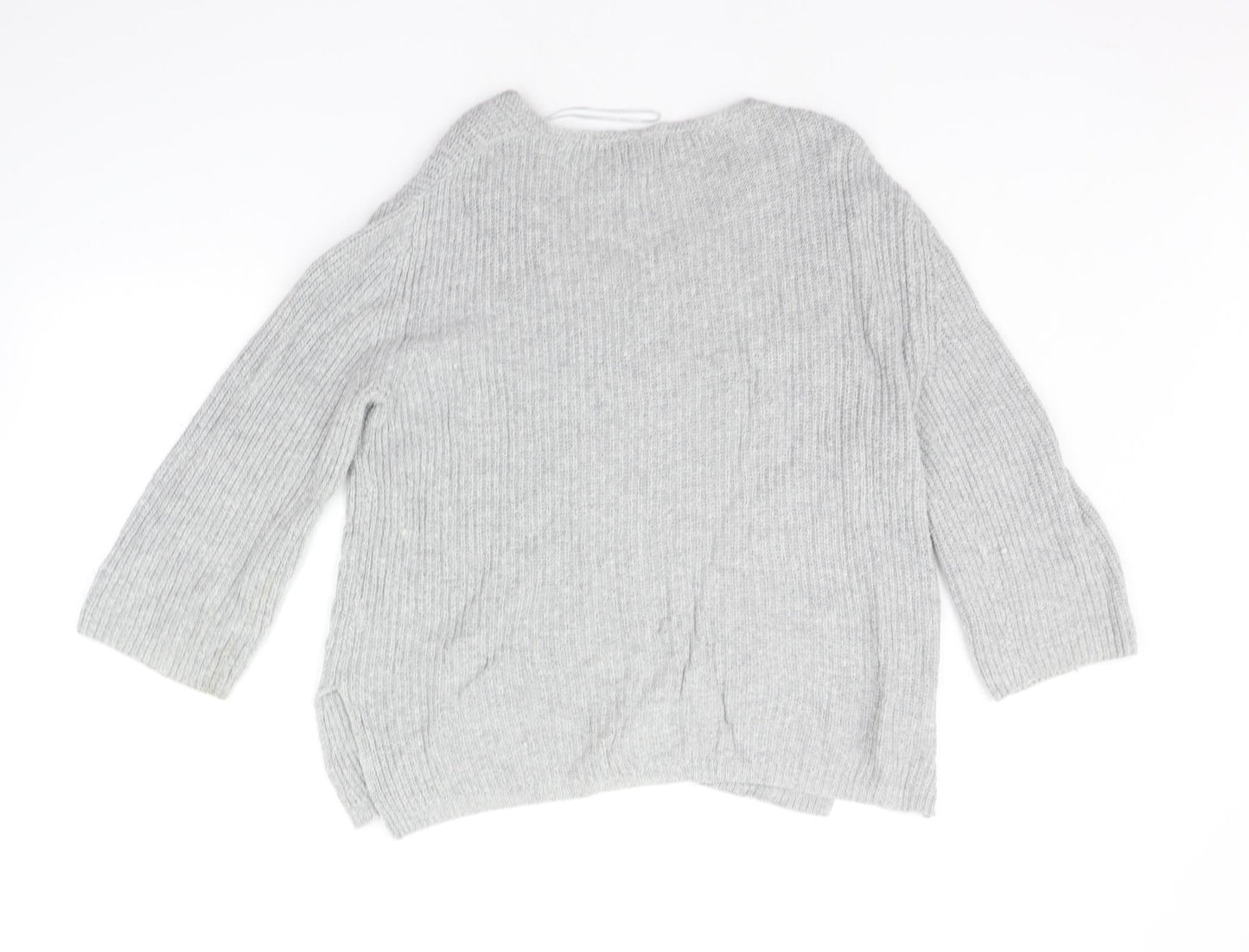 Womens UK Size S Monsoon Grey Pullover Jumper