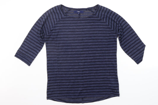Womens UK Size 10 NEXT Blue Pullover Jumper