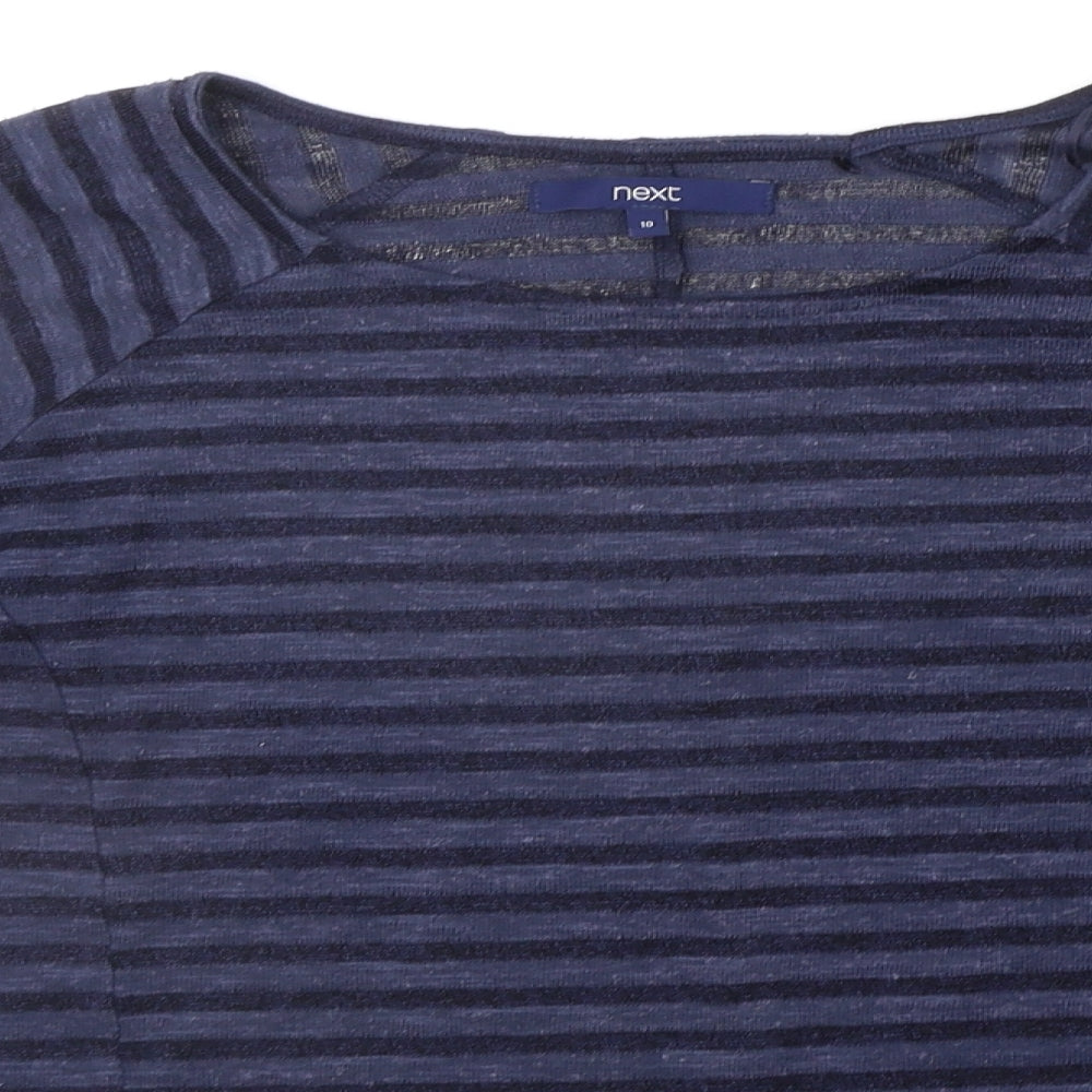 Womens UK Size 10 NEXT Blue Pullover Jumper