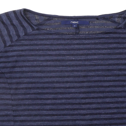 Womens UK Size 10 NEXT Blue Pullover Jumper