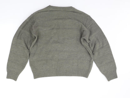 George Womens Green   Pullover Jumper Size S