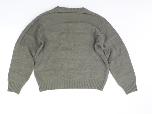 George Womens Green   Pullover Jumper Size S