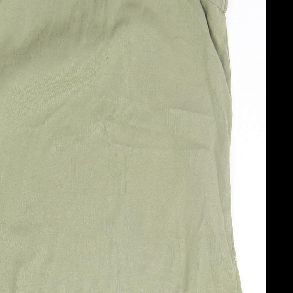 Wardrobe Essentials Girls Green   Basic Tank Size 12 Years