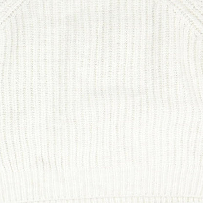 Womens UK Size L Marks and Spencer White Pullover Jumper