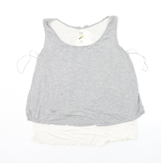 F&F Womens Grey   Pullover Jumper Size L